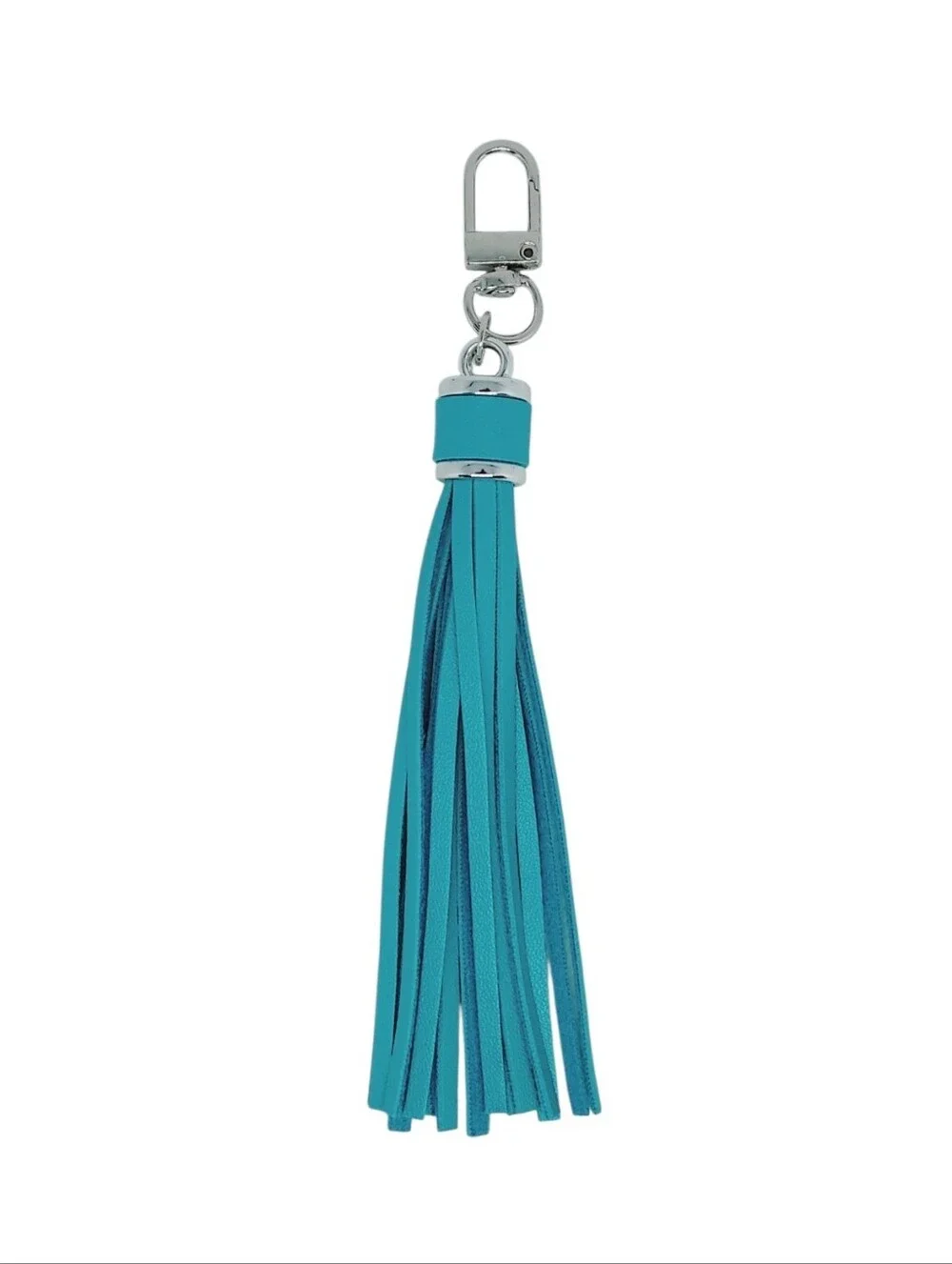 Turquoise 5.5 Inch Tassel Keychain/Bag Charm- NWT
